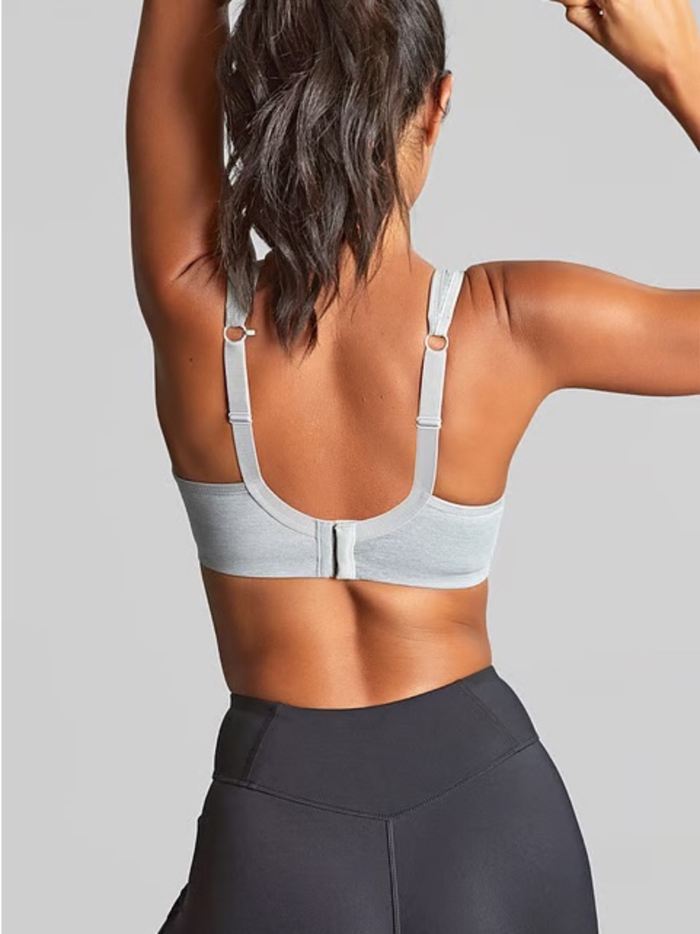Panache Power Wired Sports Bra Grey Marl - Picture 2 of 15